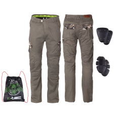 W-Tec Férfi motoros nadrág W-TEC Shoota olivazöld S motoros nadrág