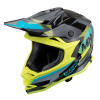 W-Tec Motocross bukósisak W-TEC V321 Fluo Moonlight M(57-58)