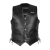 W-Tec Motoros bőrmellény W-TEC Rockridge fekete 4XL