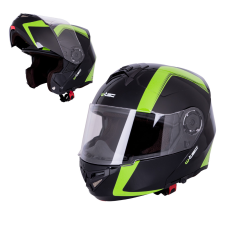 W-Tec Motoros bukósisak W-TEC V270 fekete-zöld L(59-60) bukósisak