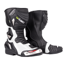 W-Tec Motoros csizma W-TEC Arkus fekete-fehér 40 motoros csizma