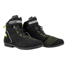 W-Tec Motoros csizma W-TEC Sixtreet fekete-zöld 39 motoros csizma