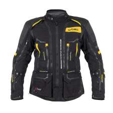W-Tec Motoros kabát W-TEC Aircross fekete-arany 5XL motoros kabát
