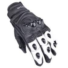 W-Tec Motoros kesztyű W-TEC MBG-1621-16 fekete-fehér M motoros kesztyű