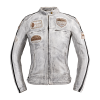 W-Tec Női bőr motoros kabát W-TEC Sheawen Lady White New fehér M