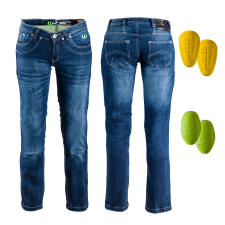W-Tec Női motoros farmer nadrág W-TEC B-2012 kék 37 motoros nadrág