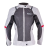 W-Tec Női motoros kabát W-TEC Lucina szürke-krémfehér XS
