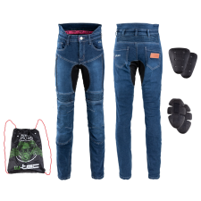 W-Tec Női motoros nadrág W-TEC Biterillo Lady kék 3XL motoros nadrág