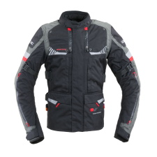 W-Tec Túra motoros kabát W-TEC Excellenta Evo Vihar szürke 6XL motoros kabát