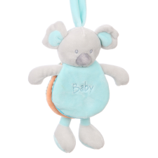 W-web Baby plüss csörgő - kék koala - 20cm plüssfigura