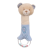 W-web Baby plüss csörgő - kék maci - 21cm