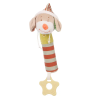 W-web Baby plüss csörgő - kutyusos - 20cm