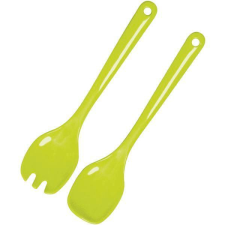 Waca Kétrészes zöld salátás evőeszköz, 210 mm, Kunterbunt modell, WACA konyhai eszköz