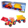 Wader Basic traktor utánfutóval WADER 37657