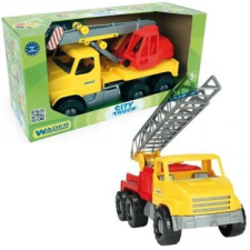 Wader : City Truck tűzoltóautó létrával, 48 cm (32603) (32603) autópálya és játékautó