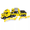 Wader Magic Truck Technic Dömper szállító Kamion 79cm - Sárga (36421)