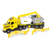 Wader Magic Truck Technic kamion konténerekkel 79cm - Sárga (36471)