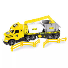 Wader Magic Truck Technic kamion konténerekkel 79cm - Sárga (36471) autópálya és játékautó