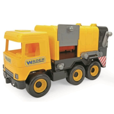 Wader Middle Truck: Kukás autó 43 cm sárga – Wader autópálya és játékautó