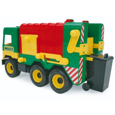 Wader Middle Truck kukás autó 43cm autópálya és játékautó