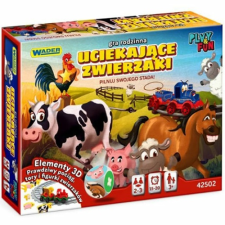 Wader Play &, Fun: Running Animals - Rohanó állatok társasjáték társasjáték