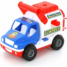 Wader Polesie Construck Mentőautó - Kék/Fehér (41937 POLESIE) autópálya és játékautó