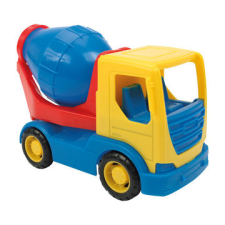 Wader : Tech Truck betonkeverő - 24 cm, színes (35313) (35313) autópálya és játékautó
