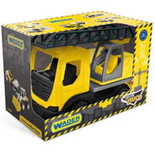 Wader Tech Truck Létrás teherautó dobozban 23cm - Wader autópálya és játékautó