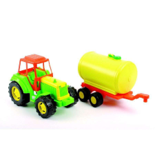 Wader Traktor utánfutóval 69 cm-es - Wader autópálya és játékautó