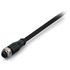 WAGO 756-5301/040-015 Érzékelő-/működtető összekötő, konfekcionált M12 Alj, egyenes 1.50 m Pólusszám: 4 10 db (756-5301/040-015)