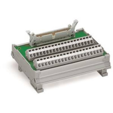 WAGO HUNGÁRIA Kft. WAGO 289-503 Interfészmodulapacsatlakozóval a DIN41651 szerint 16 pólusú villanyszerelés