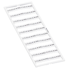 WAGO HUNGÁRIA Kft. WAGO 793-5472 WMB-jelölőkártya kártyaként, fehér villanyszerelés