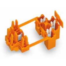 WAGO HUNGÁRIA Kft. Wago csatlakozó aljzat 3 pólusú, narancs (730-103) villanyszerelés