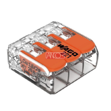  Wago oldható, 3 x 0,2-4, 5db villanyszerelés