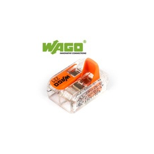 WAGO Wago új karos (csatos) vezeték összekötő, 2 vezeték nyílásos világítási kellék