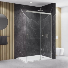  Walk-in zuhanyparaván 120 cm Roth Melina Line MI DWR 120205 VPE kád, zuhanykabin