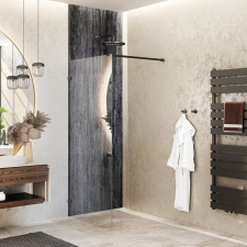 Walk-in zuhanyparaván 90 cm Roth MELINA line MI TWF 090200 NPE kád, zuhanykabin