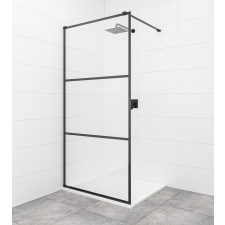  Walk-in zuhanyparaván / ajtó 120 cm SAT Walk-in SATBWI120CPPAC kád, zuhanykabin