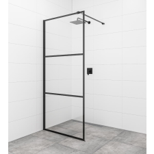  Walk-in zuhanyparaván / ajtó 140 cm SAT Walk-in SATBWI140CPPRC kád, zuhanykabin