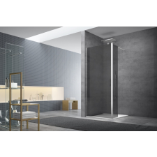 Walk-in zuhanyparaván / ajtó 140 cm SAT Walk-In SATBWI140KSPRROZ fürdőszoba kiegészítő