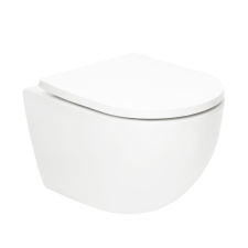  Wall-hung WC with softclose seat SAT Fusion white SATFUS010RTORP szaniter