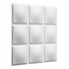 Wallart Cubes - Szabályos kockák, mintás 3D környezetbarát falpanel, festhető 50x50 cm tapéta, díszléc és más dekoráció