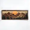  Wallity Decorative Framed MDF Painting Multicolor EMR029