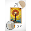 Wallity Decorative Framed MDF Painting Multicolor Mscartmdl12