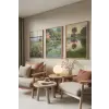  Wallity Decorative Painting Set (3 Pieces) Multicolor Ç-300873 - 5070
