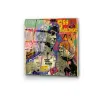  Wallity Decorative Tempered Glass Painting Multicolor UV-839 - 50 x 50