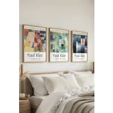  Wallity Dekorációs Festmény Szett (3 darabos) Többszínű Ç-300395 - 5070 grafika, keretezett kép