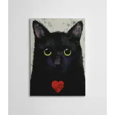  Wallity Dekoratív Többszínű Vászonkép WY69 (50 x 70) grafika, keretezett kép