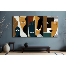  Wallity Dekoratív Vászonkép (3 Darab) Többszínű 3P70100C020 grafika, keretezett kép