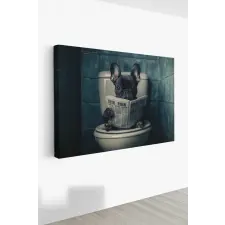  Wallity Dekoratív Vászonkép Többszínű Ersyaıhyvn40 - 50 x 70 grafika, keretezett kép